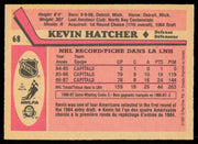 Kevin Hatcher Autographed 1987-88 O-Pee-Chee Rookie Card #68 Washington Capitals SKU #255269