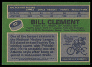 Bill Clement Autographed 1976-77 Topps Card #82 Calgary Flames SKU #255309