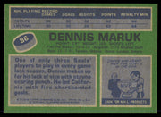 Dennis Maruk Autographed 1976-77 Topps Rookie Card #86 California Golden Seals SKU #255310