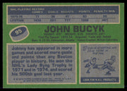 John Johnny Bucyk Autographed 1976-77 Topps Card #95 Boston Bruins SKU #255316