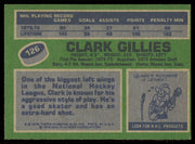Clark Gillies Autographed 1976-77 Topps Card #126 New York Islanders SKU #255321