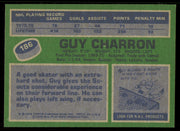 Guy Charron Autographed 1976-77 Topps Card #186 Kansas City Scouts SKU #255333