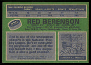 Red Berenson Autographed 1976-77 Topps Card #236 St. Louis Blues SKU #255340