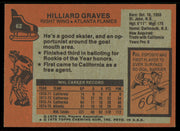 Hilliard Graves Autographed 1975-76 Topps Card #62 Atlanta Flames SKU #255367