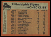 Rick MacLeish Autographed 1975-76 Topps Card #95 Philadelphia Flyers SKU #255374
