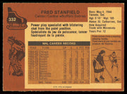 Fred Stanfield Autographed 1975-76 O-Pee-Chee Card #332 Buffalo Sabres SKU #255406