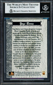 Yogi Berra Autographed 1994 Ted Williams Card #M25 New York Yankees Beckett BAS #18628565