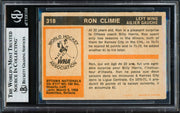 Ron Climie Autographed 1972-73 O Pee Chee Card #318 Ottawa Nationals Beckett BAS #18628596