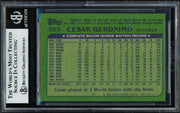 Cesar Geronimo Autographed 1982 Topps Card #693 Kansas City Royals Beckett BAS #18628711