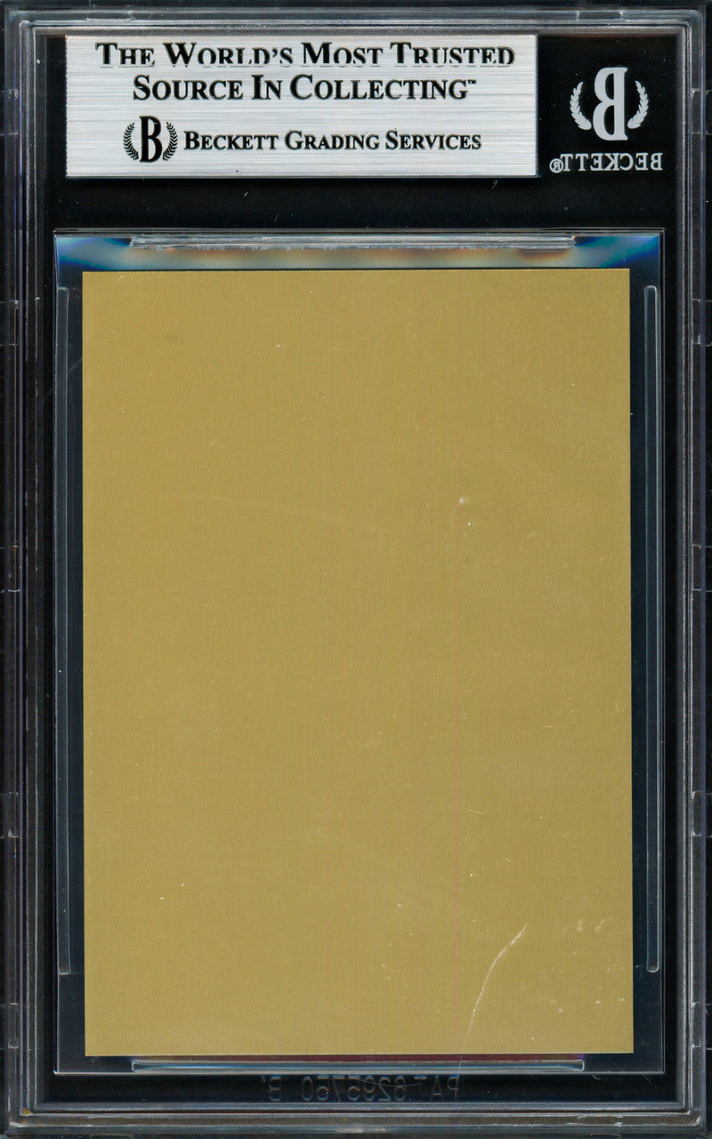 Willie Stargell Autographed 1989 2.5x3.5 Hall of Fame Metal Plaque Card Pittsburgh Pirates Beckett BAS #18630103