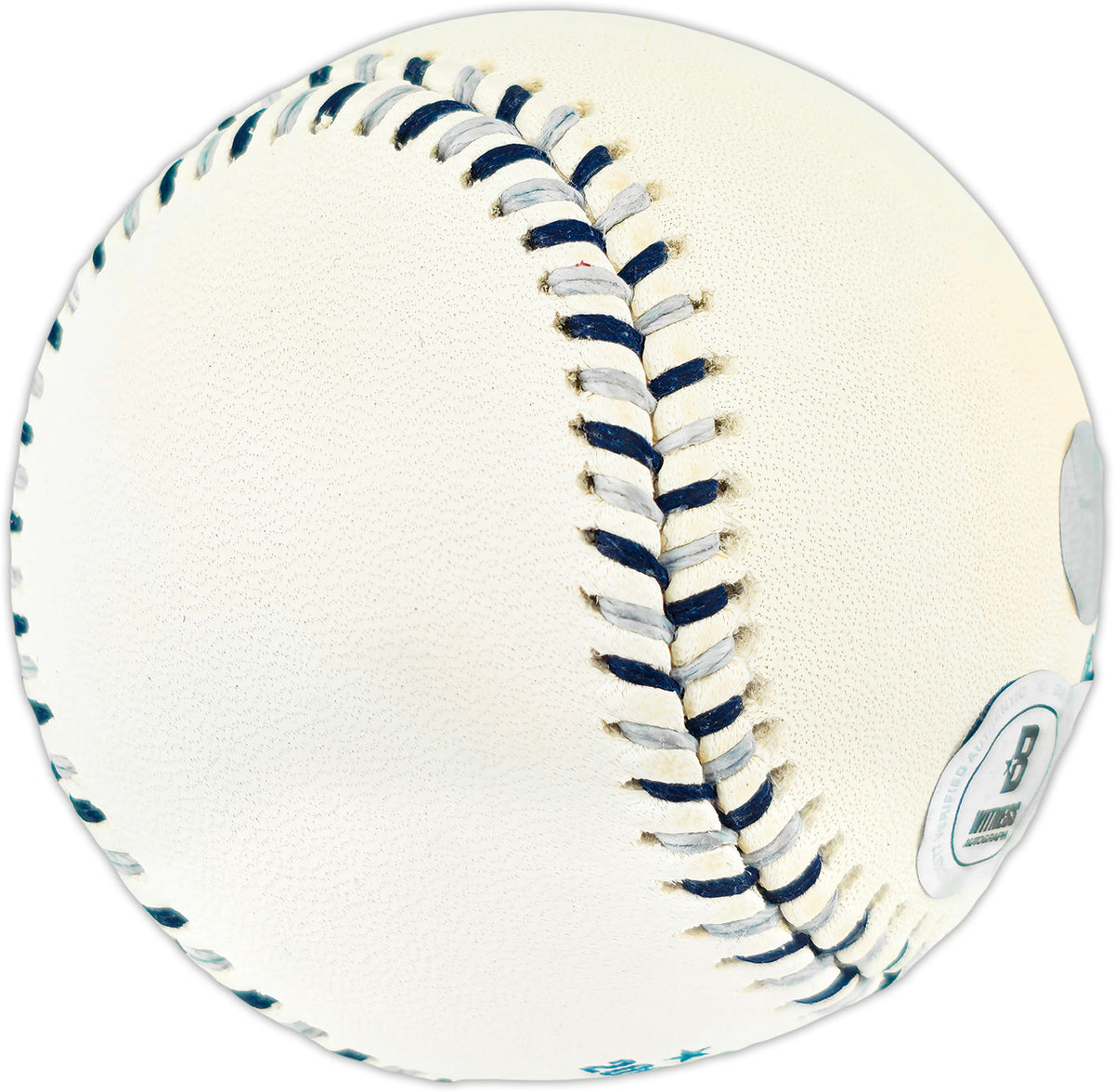 Ichiro Suzuki Autographed Official 2008 All Star Game Logo Baseball Seattle Mariners Beckett BAS Witness #4W252774