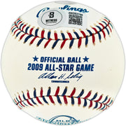 Ichiro Suzuki Autographed Official 2009 All Star Game Logo Baseball Seattle Mariners Beckett BAS Witness #4W252766