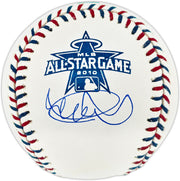 Ichiro Suzuki Autographed Official 2010 All Star Game Logo Baseball Seattle Mariners Beckett BAS Witness #4W252765