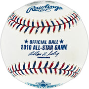 Ichiro Suzuki Autographed Official 2010 All Star Game Logo Baseball Seattle Mariners Beckett BAS Witness #4W252765