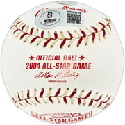 Ichiro Suzuki Autographed Official 2004 All Star Game Logo Baseball Seattle Mariners Beckett BAS Witness #4W252775