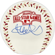 Ichiro Suzuki Autographed Official 2004 All Star Game Logo Baseball Seattle Mariners Beckett BAS Witness #4W252767