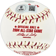 Ichiro Suzuki Autographed Official 2004 All Star Game Logo Baseball Seattle Mariners Beckett BAS Witness #4W252767