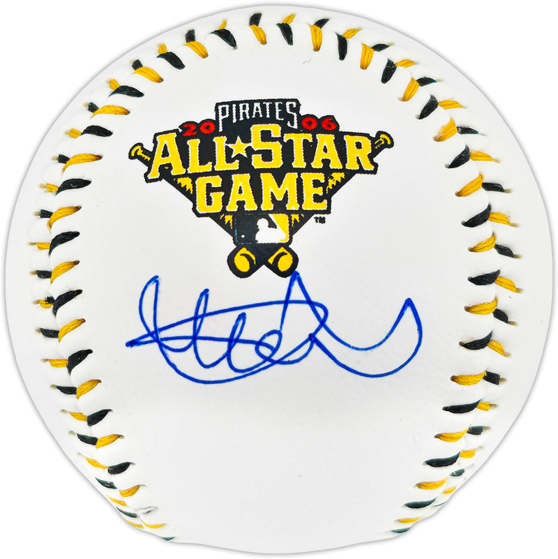 Ichiro Suzuki Autographed Official 2006 All Star Game Logo Baseball Seattle Mariners Beckett BAS Witness #4W252768