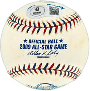 Ichiro Suzuki Autographed Official 2009 All Star Game Logo Baseball Seattle Mariners Beckett BAS Witness #4W252772