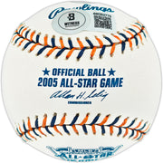 Ichiro Suzuki Autographed Official 2005 All Star Game Logo Baseball Seattle Mariners Beckett BAS Witness #4W252776