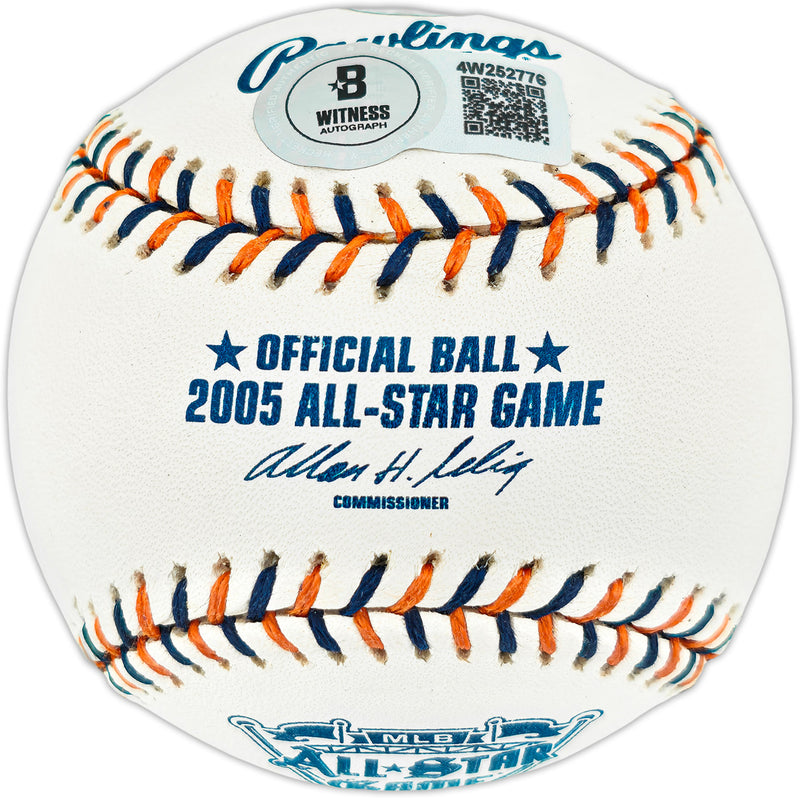 Ichiro Suzuki Autographed Official 2005 All Star Game Logo Baseball Seattle Mariners Beckett BAS Witness #4W252776