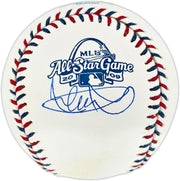 Ichiro Suzuki Autographed Official 2009 All Star Game Logo Baseball Seattle Mariners Beckett BAS Witness #4W252778