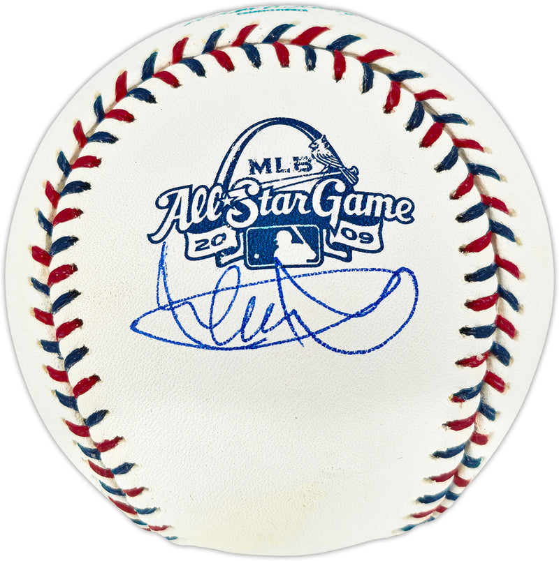 Ichiro Suzuki Autographed Official 2009 All Star Game Logo Baseball Seattle Mariners Beckett BAS Witness #4W252778