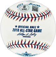 Ichiro Suzuki Autographed Official 2010 All Star Game Logo Baseball Seattle Mariners Beckett BAS Witness #4W252779
