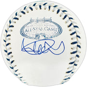 Ichiro Suzuki Autographed Official 2008 All Star Game Logo Baseball Seattle Mariners Beckett BAS Witness #4W252780