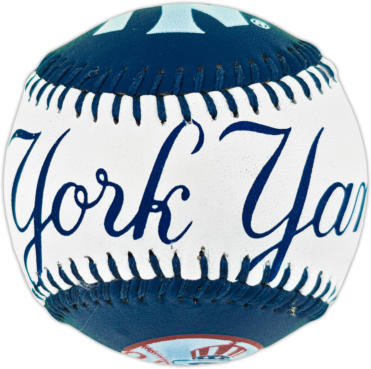 Ichiro Suzuki Autographed Official New York Yankees Logo Baseball Seattle Mariners Beckett BAS Witness #4W252763