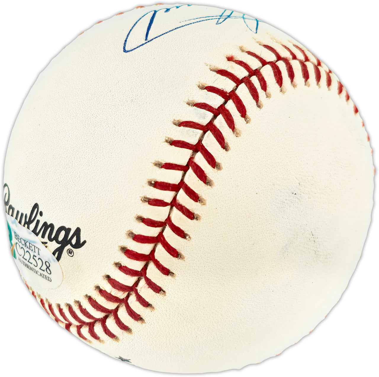 Rennie Stennett Autographed Official NL Baseball Pittsburgh Pirates Beckett BAS #C22528