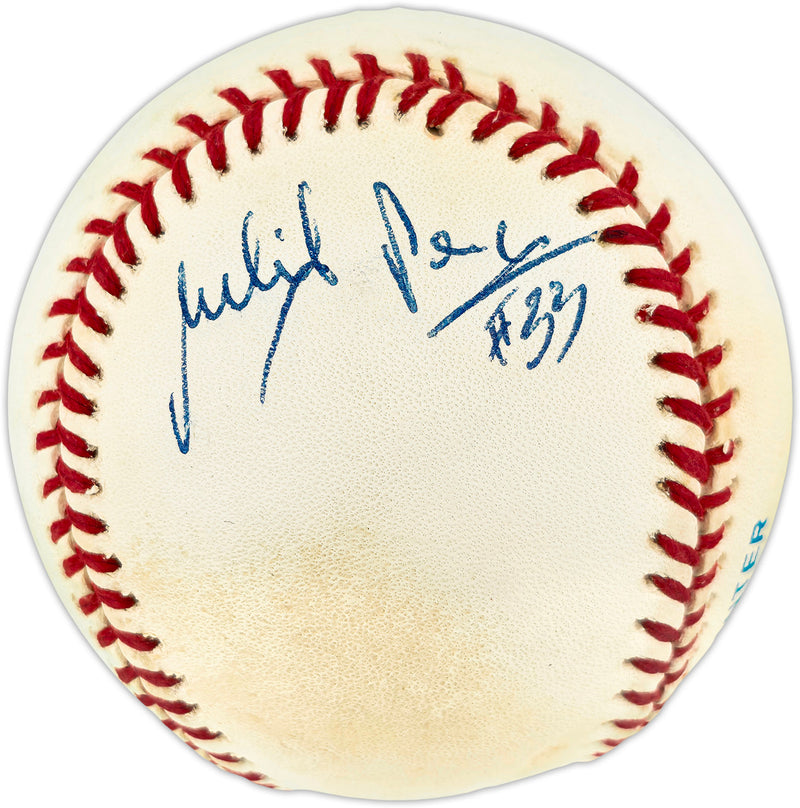Melida Perez Autographed Official AL Baseball New York Yankees SKU #257412