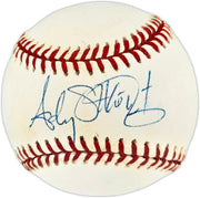 Andy Stankiewicz Autographed Official AL Baseball New York Yankees SKU #257417