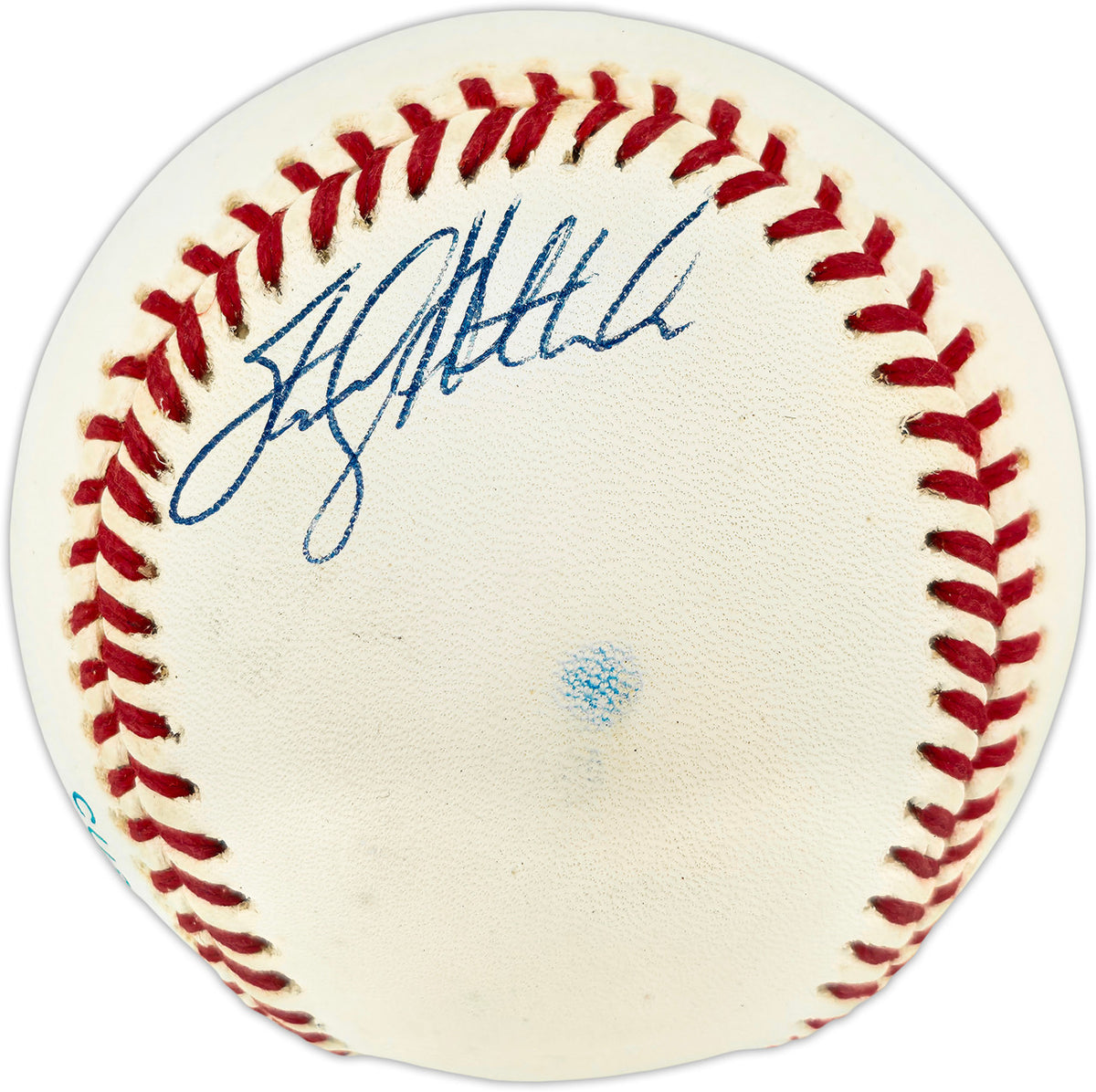 Sterling Hitchcock Autographed Official AL Baseball New York Yankees SKU #257418