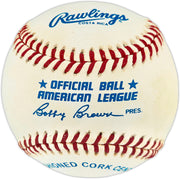 Sterling Hitchcock Autographed Official AL Baseball New York Yankees SKU #257418
