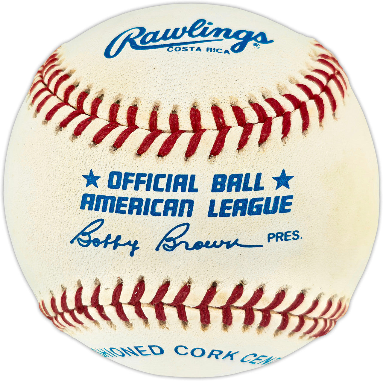 Sterling Hitchcock Autographed Official AL Baseball New York Yankees SKU #257418