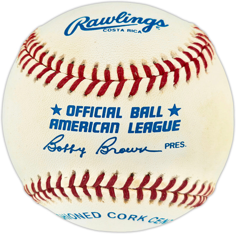 Sterling Hitchcock Autographed Official AL Baseball New York Yankees SKU #257418