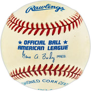 Allie Clark Autographed Official AL Baseball New York Yankees SKU #257421