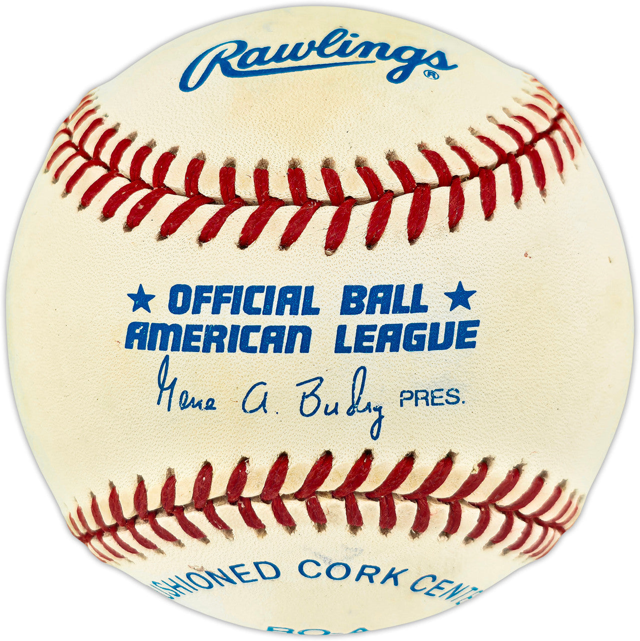 Allie Clark Autographed Official AL Baseball New York Yankees SKU #257421