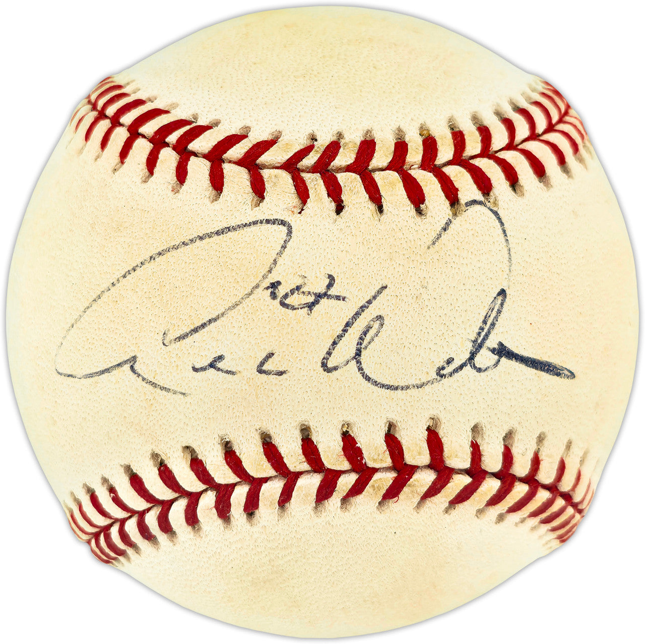 Allen Watson Autographed Official AL Baseball New York Yankees SKU #257422