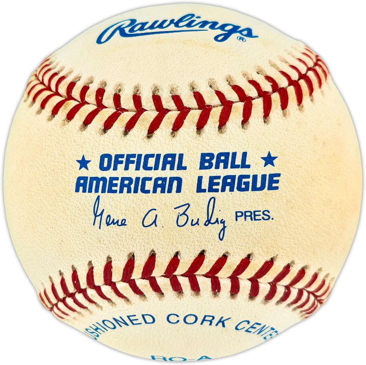 Allen Watson Autographed Official AL Baseball New York Yankees SKU #257422