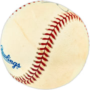 Allen Watson Autographed Official AL Baseball New York Yankees SKU #257422
