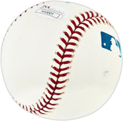 Gene Elston Autographed Official MLB Baseball Houston Astros "HOF 2006" JSA #H10001