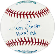Gene Elston Autographed Official MLB Baseball Houston Astros "HOF 06" JSA #JI32600