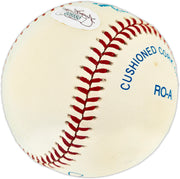 Larry Doby Autographed Official AL Baseball Cleveland Indians "HOF 98" JSA #G05550