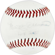 Marty Brennaman Autographed Official League Baseball Cincinnati Reds Announcer "HOF 2000" JSA #JSAH10006