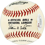 Monte Irvin Autographed Official NL Baseball New York Giants JSA #H10028