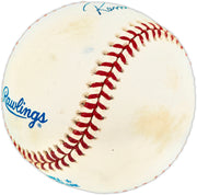 Ramiro Mendoza Autographed Official AL Baseball New York Yankees SKU #257445