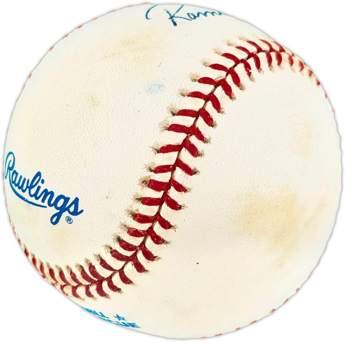 Ramiro Mendoza Autographed Official AL Baseball New York Yankees SKU #257445