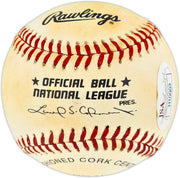 Bob Murphy Autographed Official NL Baseball New York Mets Announcer JSA #H10003